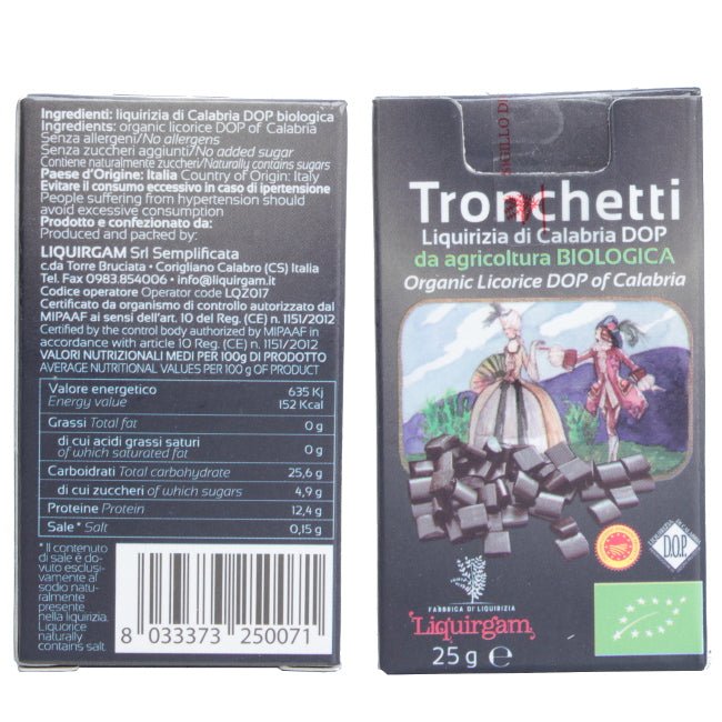 Tronchetti Di Liquirizia Di Calabria Biologica
