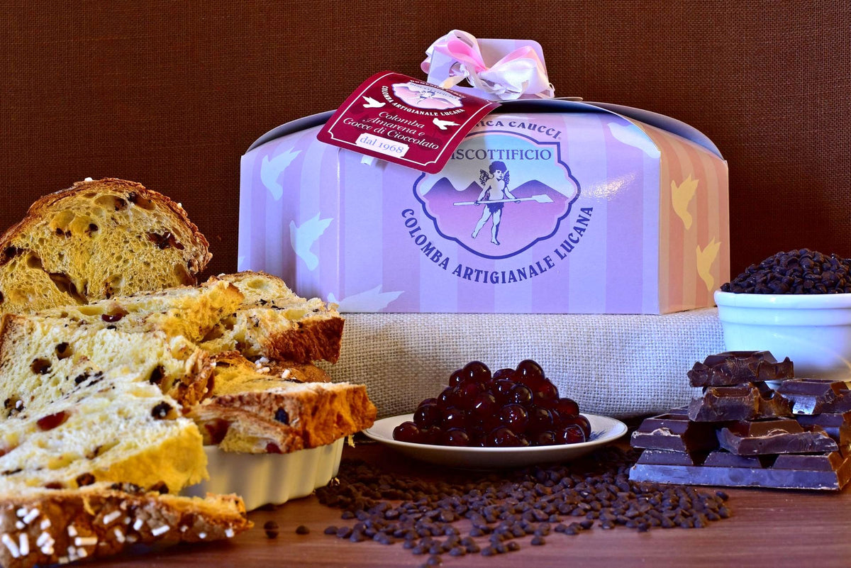 Colomba di Trecchina Amarena e Cioccolato
