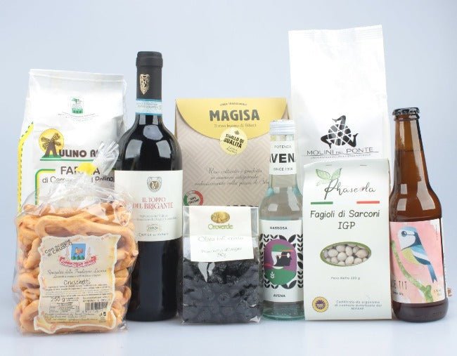 Idea regalo per aziende e privati con prodotti tipici Lucani 