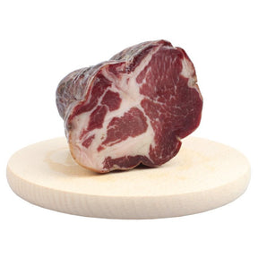 Capocollo di Cirigliano stagionato, prodotto da allevamenti locali