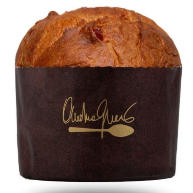Panettone soffice e profumato di Andrea Gnoni con cioccolato al limone e olio extravergine d’oliva
