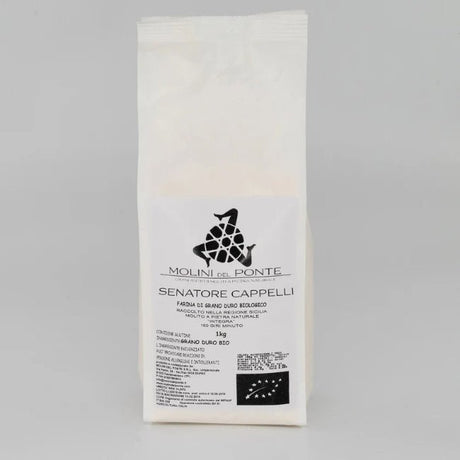 Farina di Senatore Cappelli Siciliana Biologica Molini del Ponte Castelvetrano
