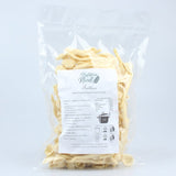 Trittico di pasta fresca artigianale: selezione di formati tipici prodotti a Laurenzana. Pasta Fresca Lucana