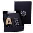 Bottiglia di Amaro Jefferson, amaro artigianale calabrese dal colore ambrato e dalle intense note agrumate ed erbacee