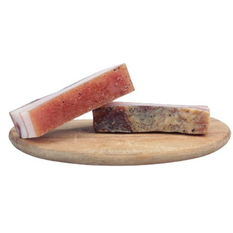 Pancetta di suino nero di Castelmezzano