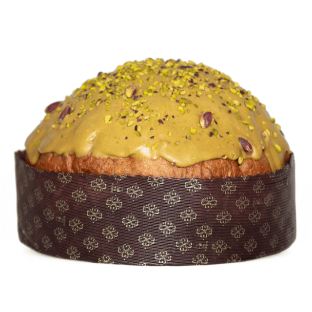 Panettone Calciano Pistacchio e Fragoline di Bosco