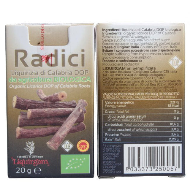 Radici Liquirizia di Calabria DOP | Sudrise