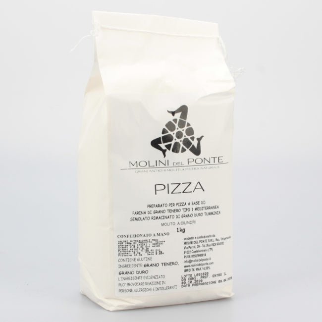 Farina di grano duro e tenero Pizza