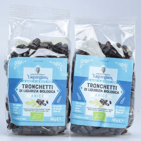 Tronchetti di Liquirizia Biologica All'anice